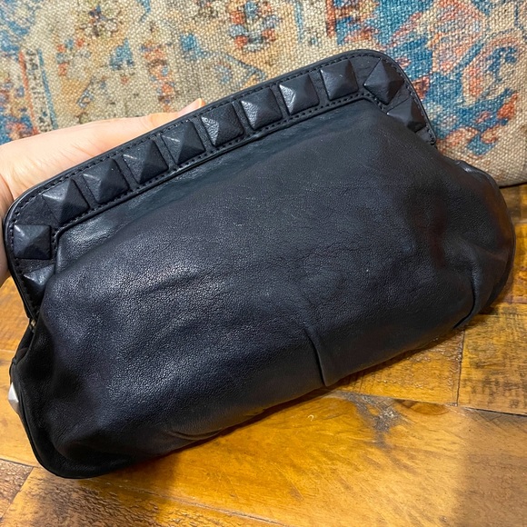 Linea Pelle | Bags | Linea Pelle 95×8
Black Leather Clutch excellent leather - Picture 1 of 10